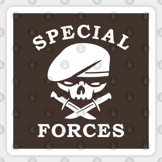 Mod.5 Special Forces Airborne Army Commando Magnet by parashop